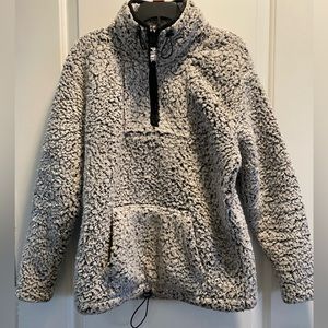 PINK Victoria’s Secret Fleece Pullover Half-Zip